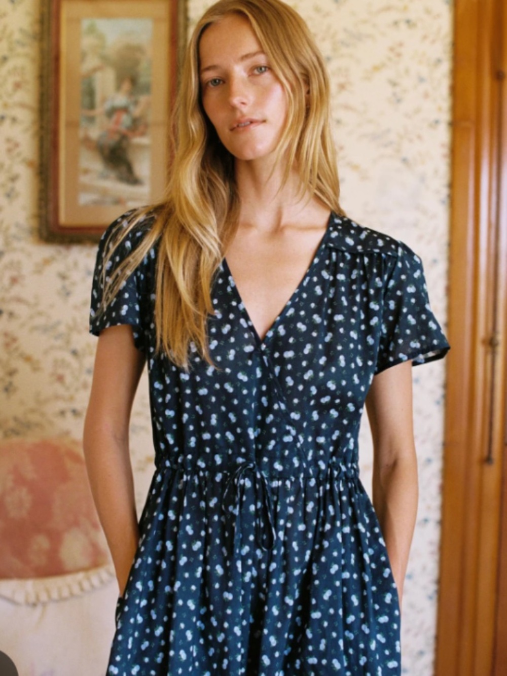 Christy Dawn Simple Dawn Dress - Petite M - NWT!